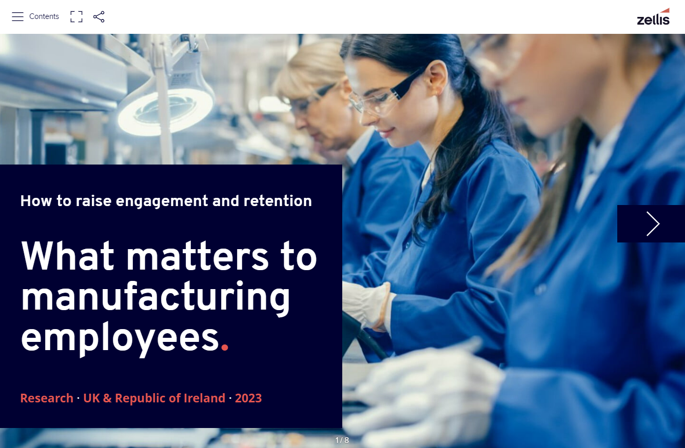 What matters to manufacturing employees - how to raise recruitment and retention